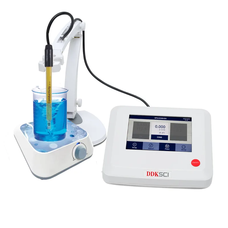 Benchtop Conductivity Meter Touch Screen